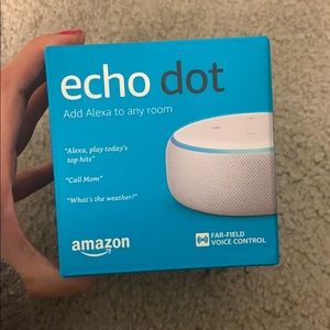 New in box amazon echo dot